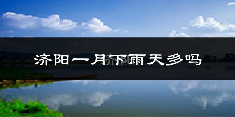 济阳一月下雨天多吗?济阳1月份降雨量多少?