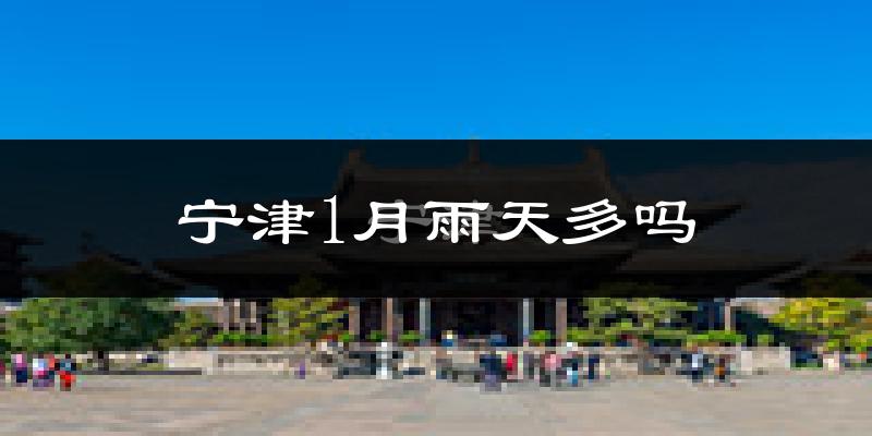 宁津1月雨天多吗?