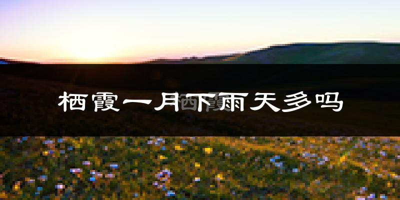 栖霞一月下雨天多吗?栖霞1月份降雨量多少?