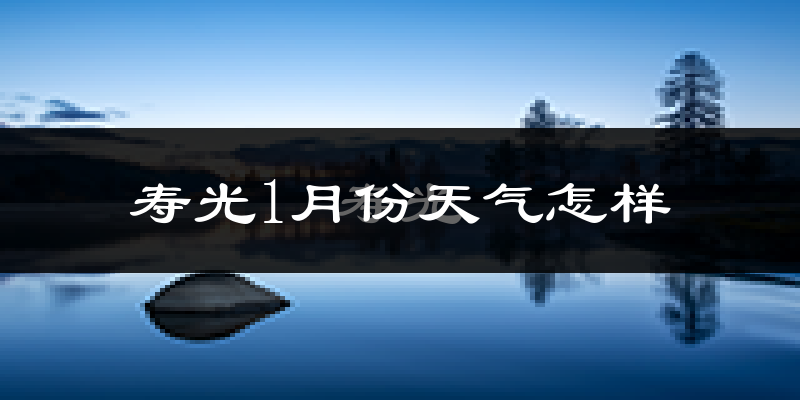 寿光市1月份天气如何?很冷吗?