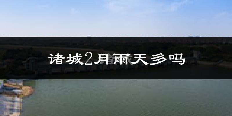 诸城2月雨天多吗?