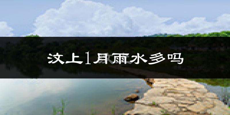 汶上1月雨水多吗?