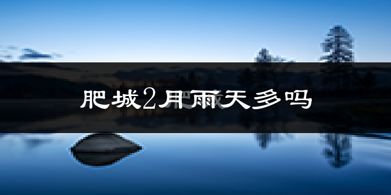 肥城2月雨天多吗?