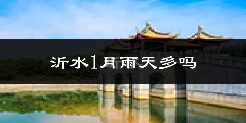 沂水1月雨天多吗?