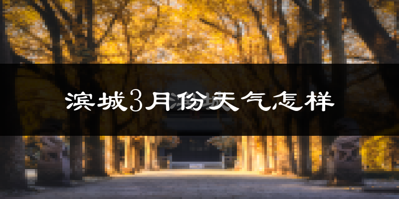 滨城3月份天气怎样?滨城三月冷吗?