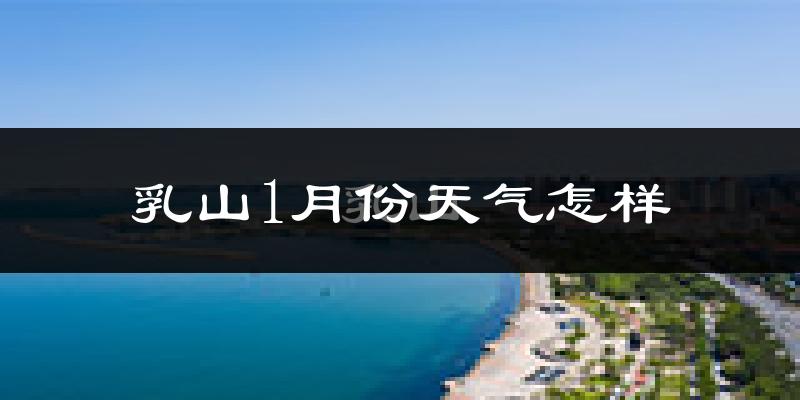 乳山市1月份天气如何?很冷吗?