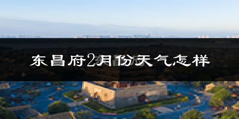 东昌府2月份天气怎样?东昌府二月冷不冷?