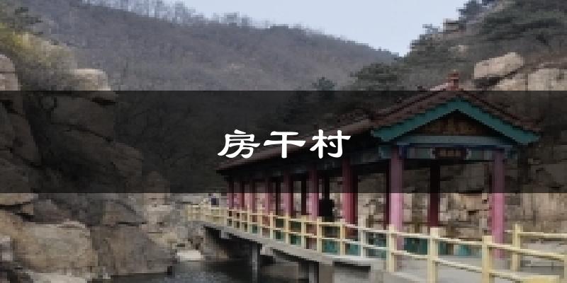 房干村气温