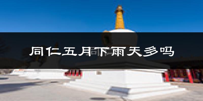 同仁五月下雨天多吗?同仁5月份降雨量多少?