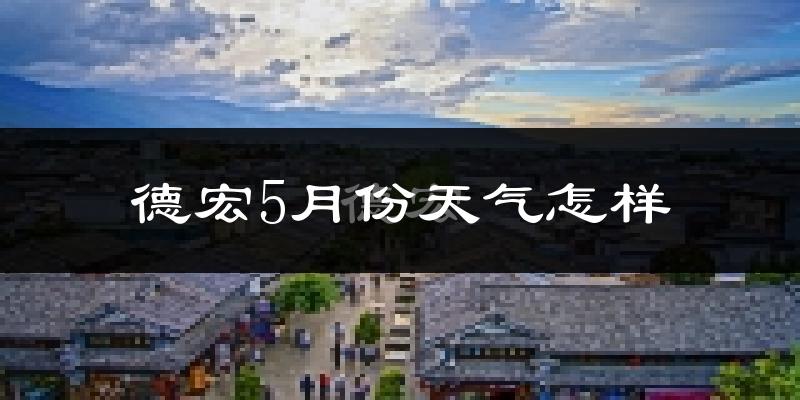 德宏傣族景颇族自治州5月天气如何?很热吗?
